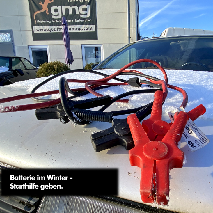 Die Autobatterie im Winter